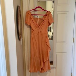 Peachy Keen Midi dress